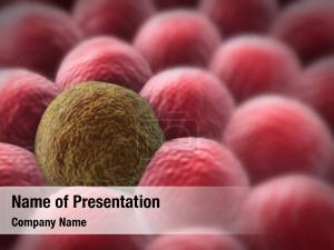 Cell rendered cancer   PowerPoint Template