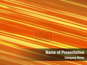 Orange Lines PowerPoint Template