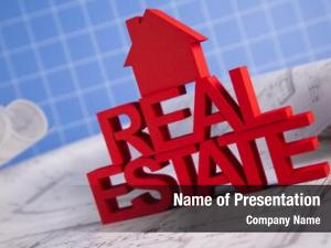 Agency real estate concept blues
