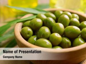 Olives PowerPoint Template