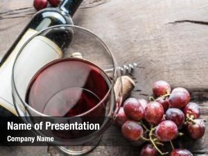 Wine wine glass, bottle grapes