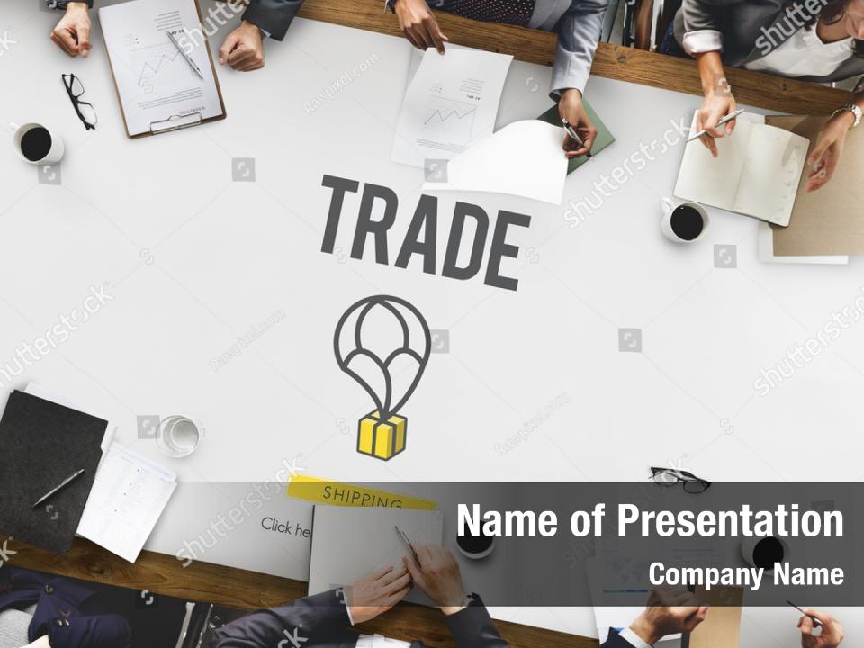 Import And Export Freight Powerpoint Template - Import And Export 