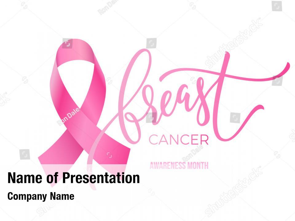 lettering-awareness-breast-cancer-powerpoint-template-lettering-awareness-breast-cancer