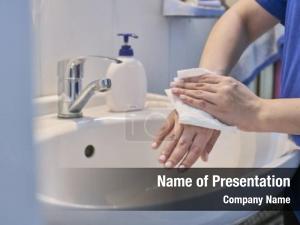 Prevention covid 19 coronavirus washing hands PowerPoint Template