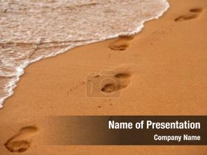 Foot Prints PowerPoint Template