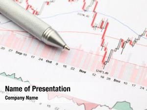 Graph stock market pen 