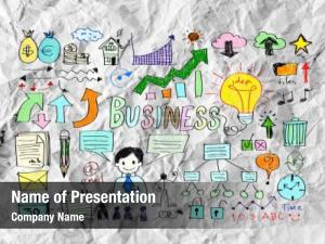 Business Planning Doodles PowerPoint Template