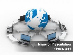 Internet global network   PowerPoint Template