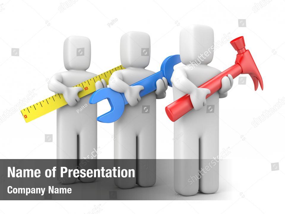 Presentation 3d people men PowerPoint Template - Presentation 3d people ...