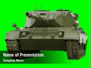 Main german built leopard battle tank