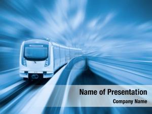 High Speed Rail PowerPoint Template