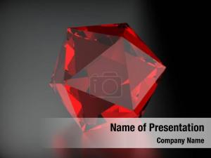 Red Crystal Cube