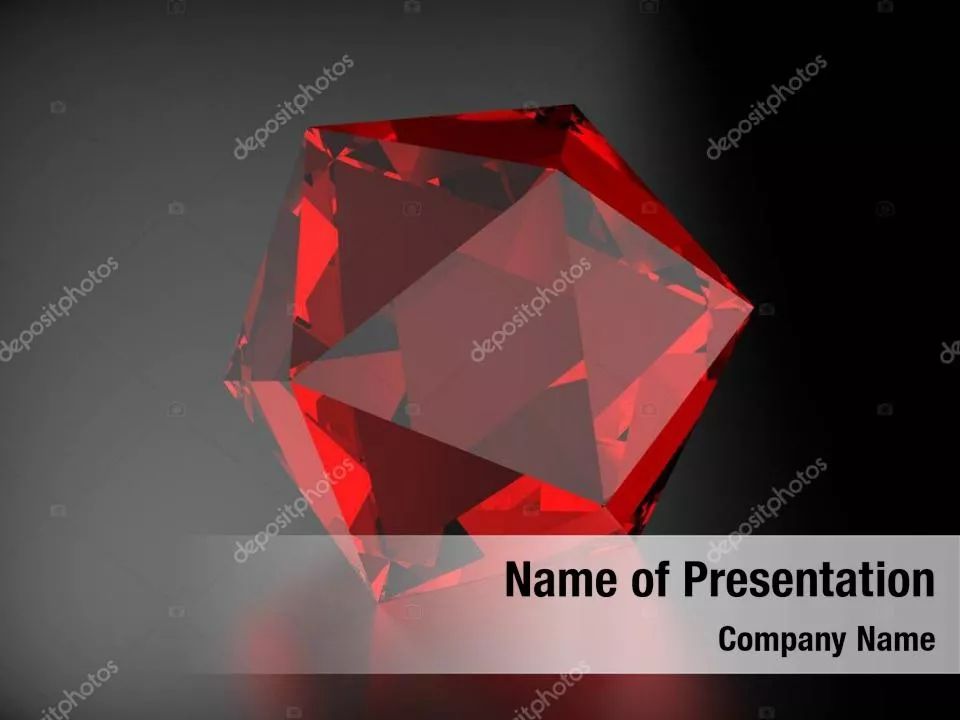 Red Crystal Cube