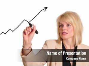Drawing female executive trend line