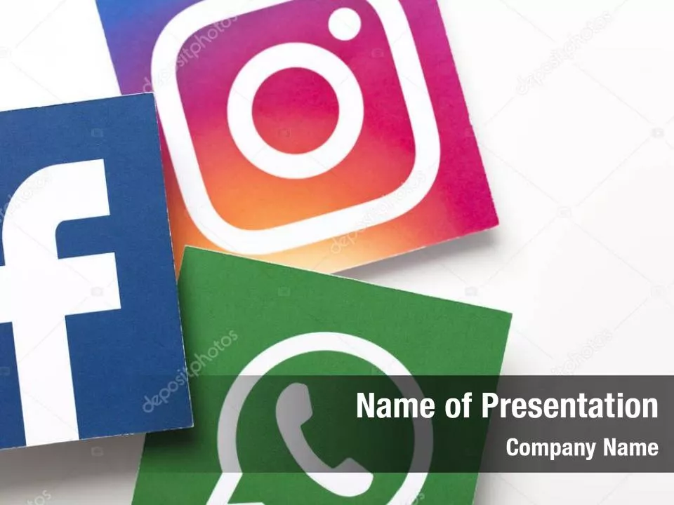 Icons of Famous Social Media