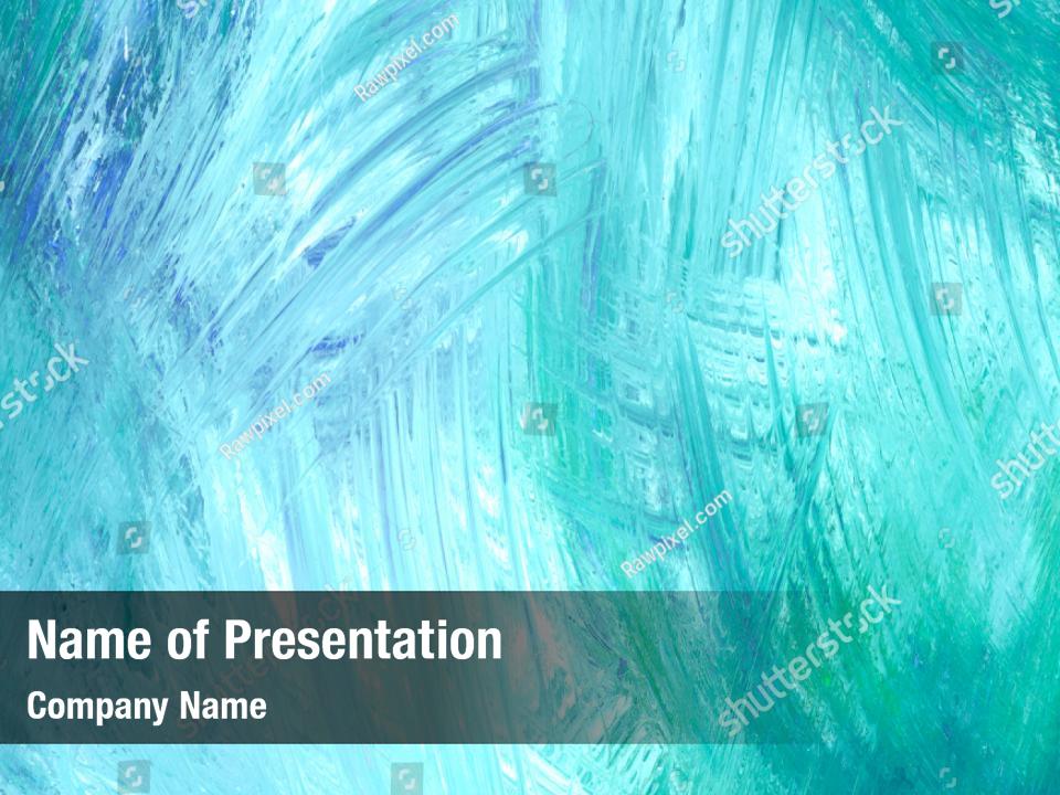 Turquoise teal PowerPoint Template - Turquoise teal ...