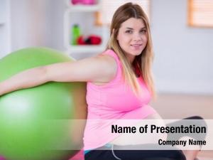 Doing pregnant woman exercise exercise