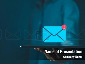 Email Service By PowerPoint Template