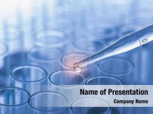 Laboratory glasses powerpoint background PowerPoint Template