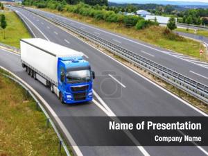 Cargo stretch motorway truck 
