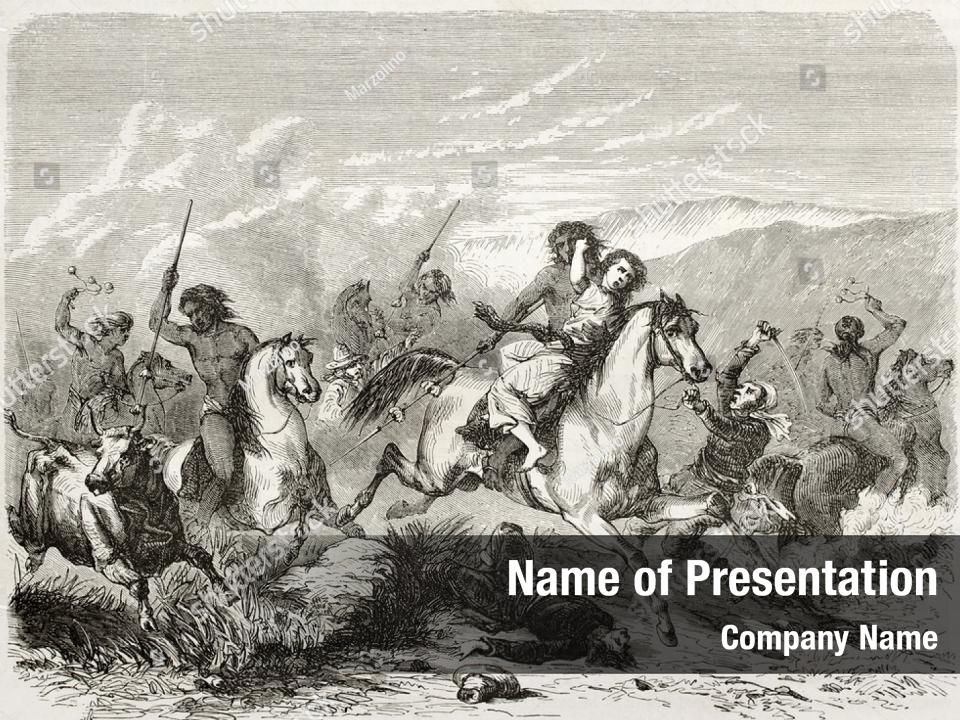 Native American Heritage PowerPoint Template Native American Heritage 