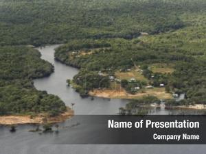 Amazonas tropical aerial photo