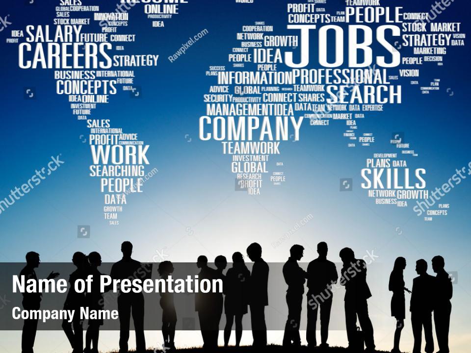 presentation about the job