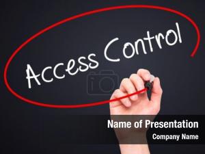 Writing man hand access control