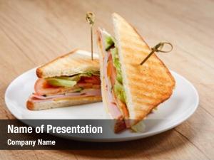 Ham Sandwich PowerPoint Templates - Ham Sandwich PowerPoint Backgrounds ...