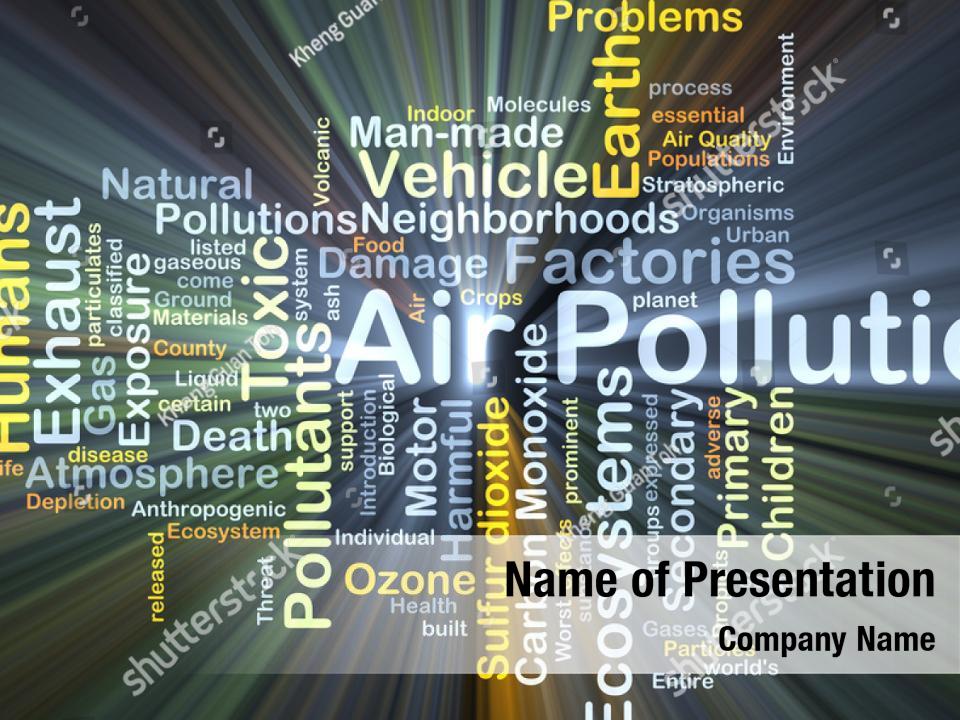 Air Pollution PowerPoint Template