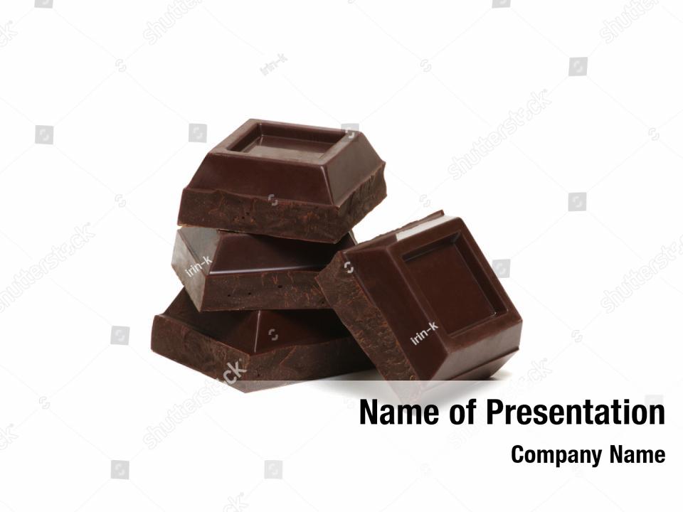 chocolate-on-white-powerpoint-background-powerpoint-template-chocolate-on-white-powerpoint
