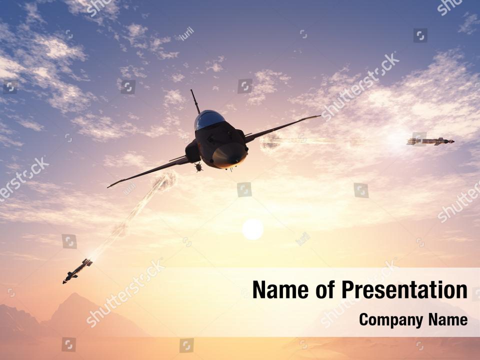 free airplane powerpoint template for mac