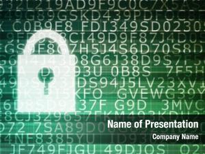 Encryption secure data protect vulnerable PowerPoint Template