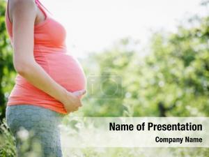 New pregnancy, maternity family concept