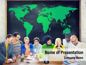 Global Business Environment PowerPoint Template