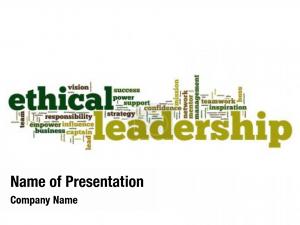 Ethical Leadership PowerPoint Template