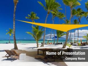 Island beach tropical   PowerPoint Template