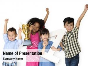Trophy group kids competition winner