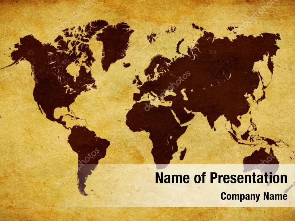 World Map Continents