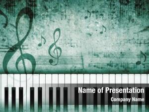 Theme conceptual music keys notes