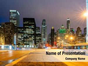 Chicago Skyline PowerPoint Templates - Chicago Skyline PowerPoint ...