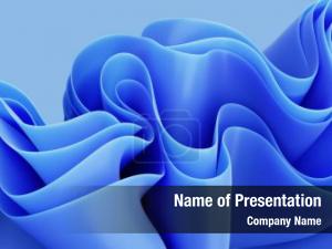 Blue Layers PowerPoint Template