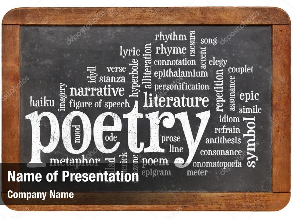 poetry creative writing ppt