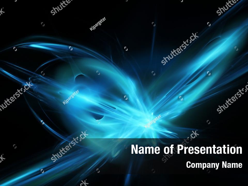 Render Of An Abstract Powerpoint Theme Powerpoint Template Render Of