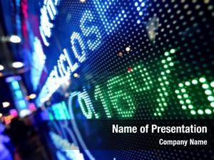 Chart,stock stock market market data PowerPoint Template