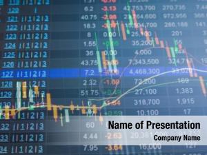 Chart,stock stock market market data PowerPoint Template