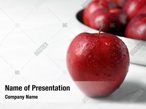 Red Apple PowerPoint Templates - Red Apple PowerPoint Backgrounds ...