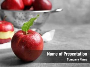 Red Apple PowerPoint Templates - Red Apple PowerPoint Backgrounds ...