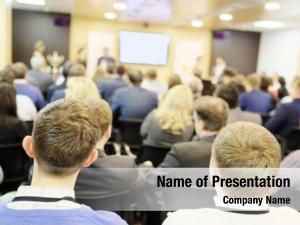 Presentation business conference  