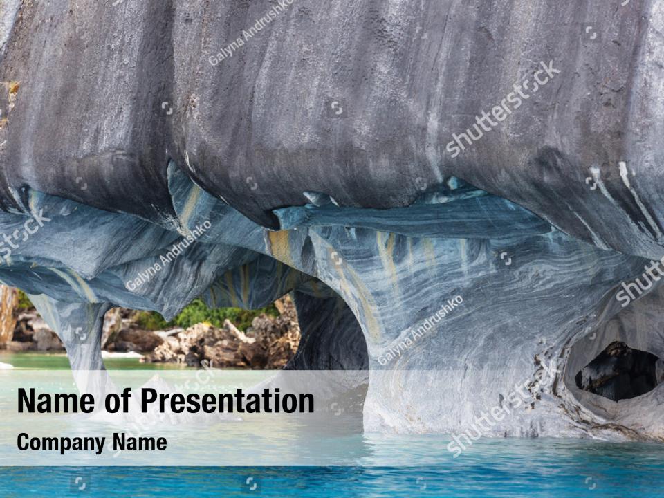 Texture Of A Cave Powerpoint Template Texture Of A Cave Powerpoint